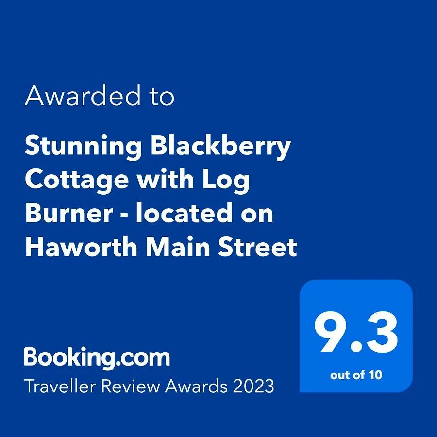 Stunning Blackberry Cottage With Log Burner - Located On Haworth Main Street المملكة المتحدة